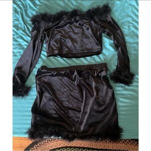 Halloween Costume- Witch or Black Cat- XL